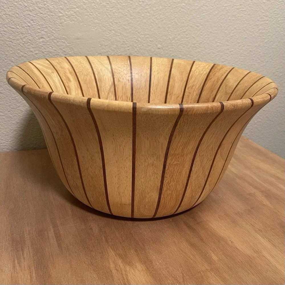 VTG Dansk Quistgaard Staved Tulip Bowl 13